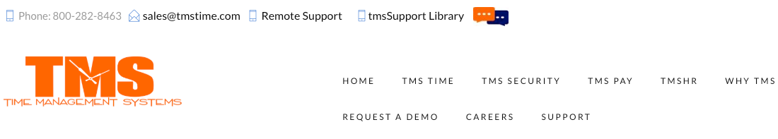 Time Management Systems (TMS)